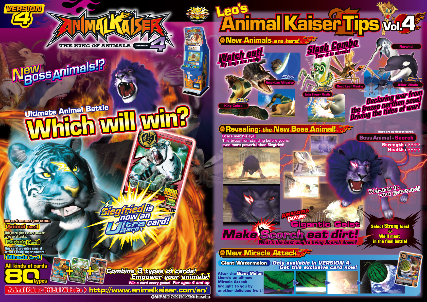 Version 4 Front Cards Animal 2 Comic Book Cover